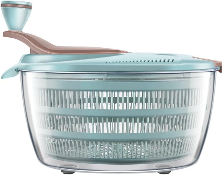 Salad Spinner - جهاز تجفيف السلطة بسعة 4.24 كوارت،