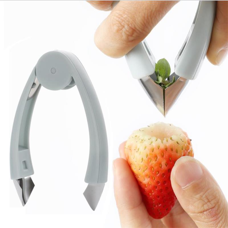 Kitchen Gadgets Hacks - الفولاذ المقاوم للصدأ الطماطم الجذعية الفراولة