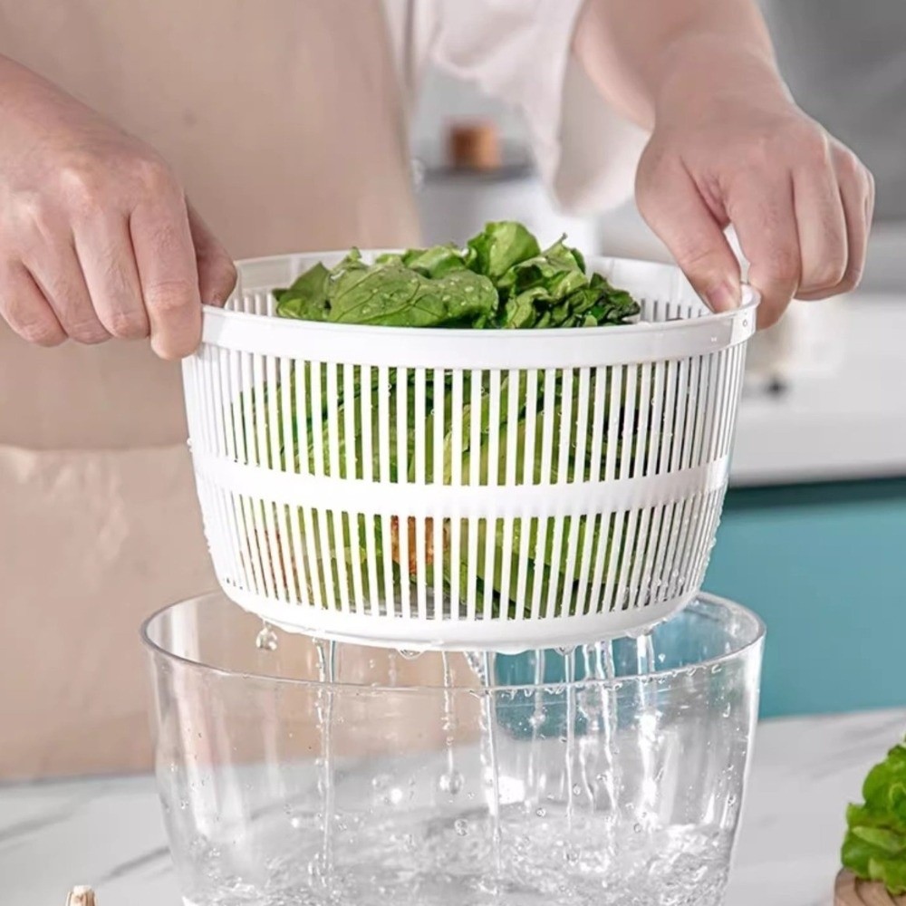 Salad Spinner - جهاز تجفيف وخلط الخضروات سعة 3