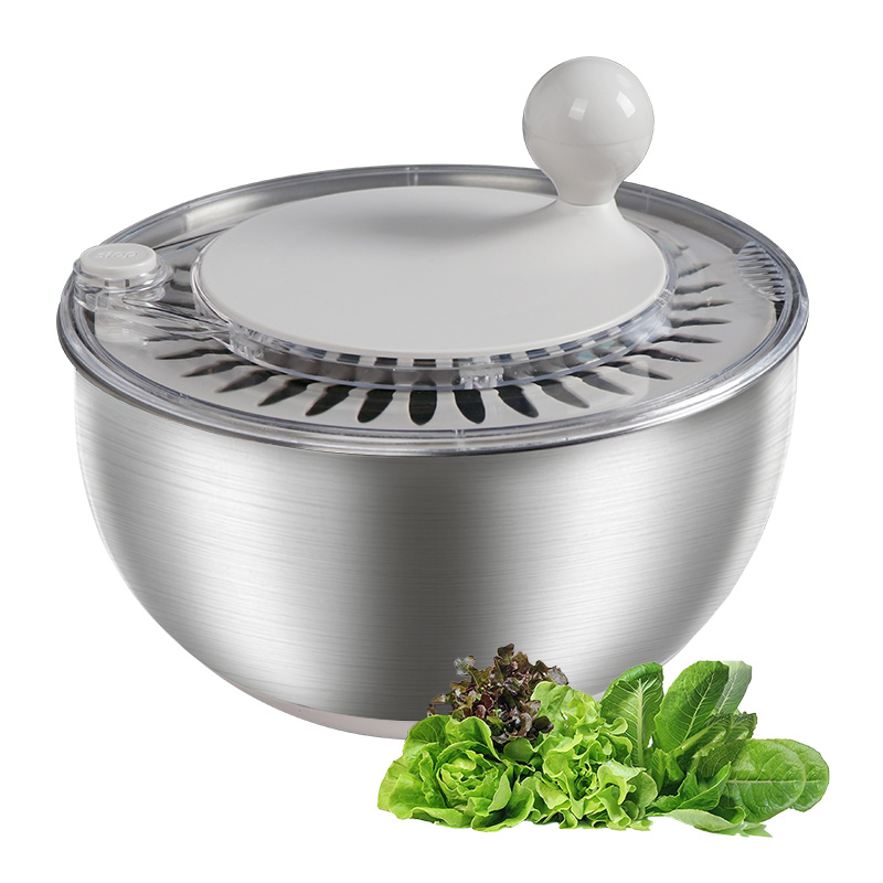 Salad Spinner - وعاء دوار للخس قابل للتخصيص لتجفيف