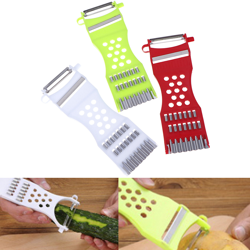Kitchen Tools Gadgets Vegetable Fruit Peeler Parer Julienne Cutter Multifunction - أداة متعددة الوظائف للمطبخ، مقشرة للخضروات