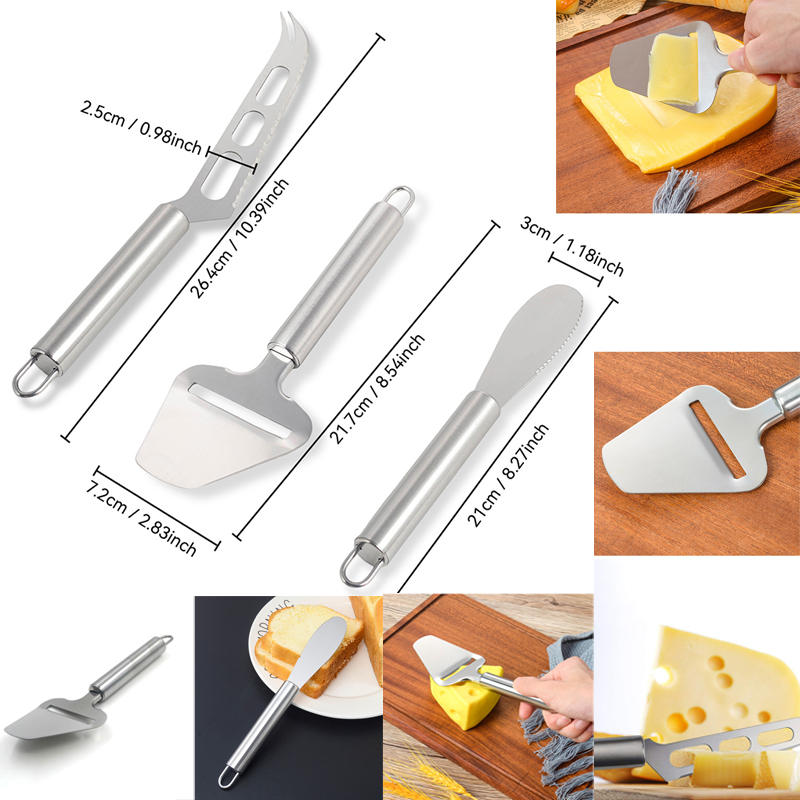 Kitchen Gadgets Home Party - مجموعة مجرفة سكين من الفولاذ المقاوم
