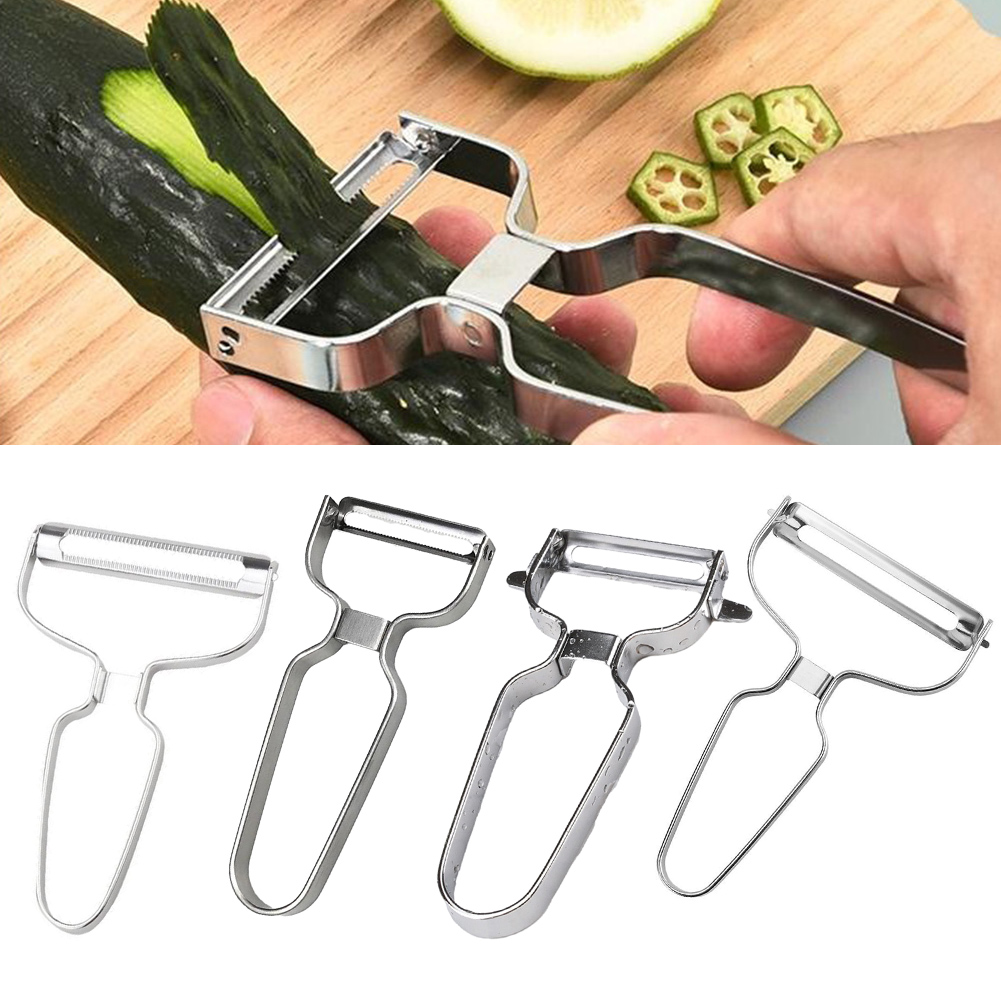 Kitchen Gadgets Hacks - مقشرة خضروات من الفولاذ المقاوم للصدأ