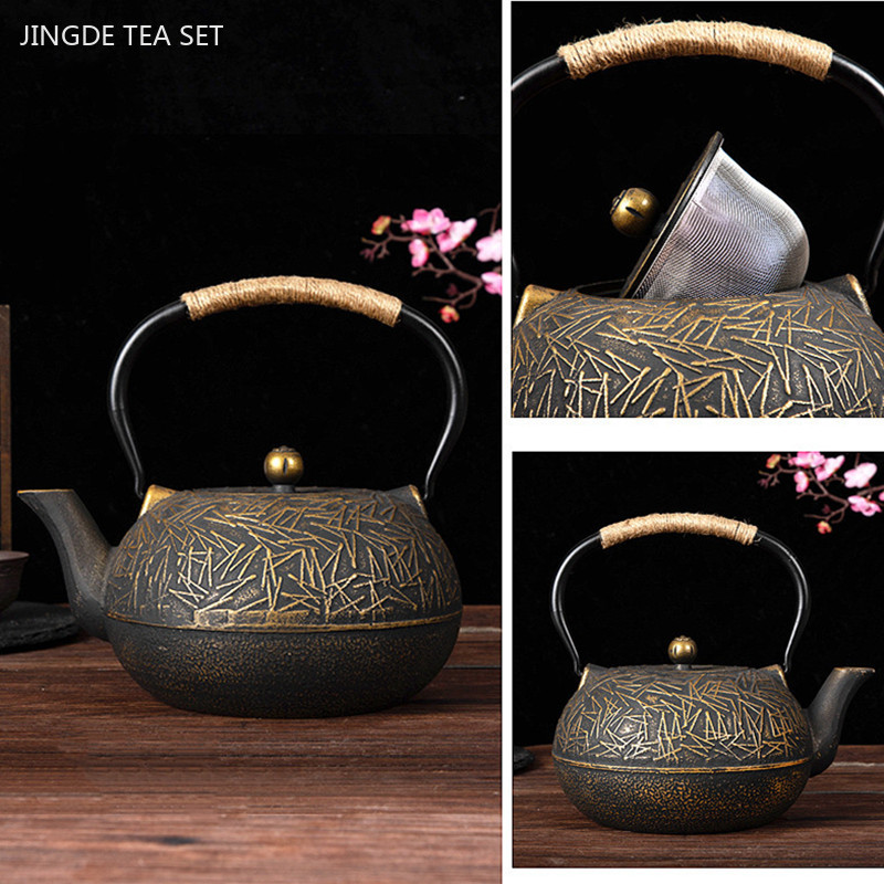 Cast Iron Skillet - 900 مللي مخصصة الحديد الزهر الشاي