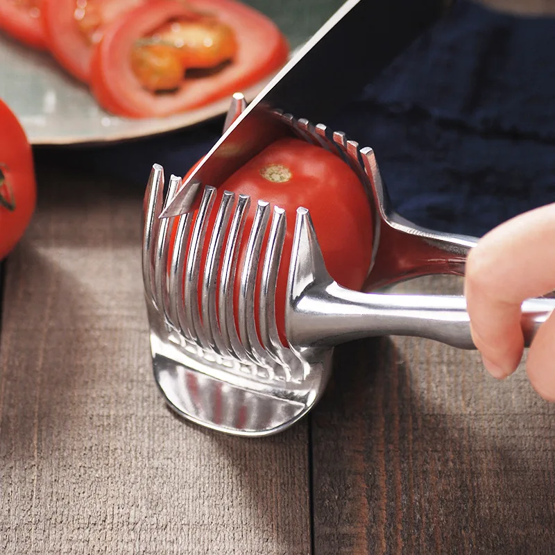 Kitchen Gadgets Hacks - الفولاذ المقاوم للصدأ المطبخ يده البرتقال