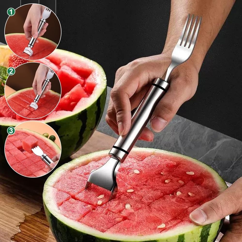 Kitchen Gadgets Home Party - أداة تقطيع الفواكه 2 في 1