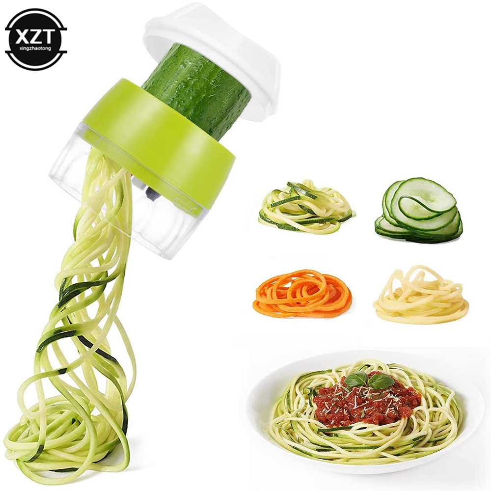 Kitchen Gadgets Hacks - قطاعة الخضروات المحمولة قطاعة الخضروات لولبية