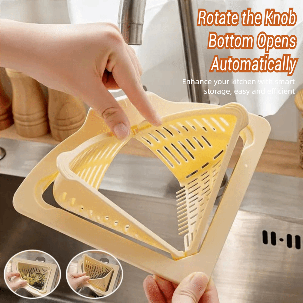 Kitchen Gadgets Needed - دائم المغناطيسي بالوعة استنزاف سلة مثلث