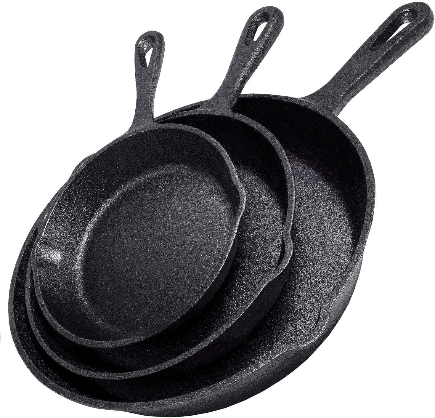 Cast Iron Skillet - مقلاة من الحديد الزهر غير لاصقة