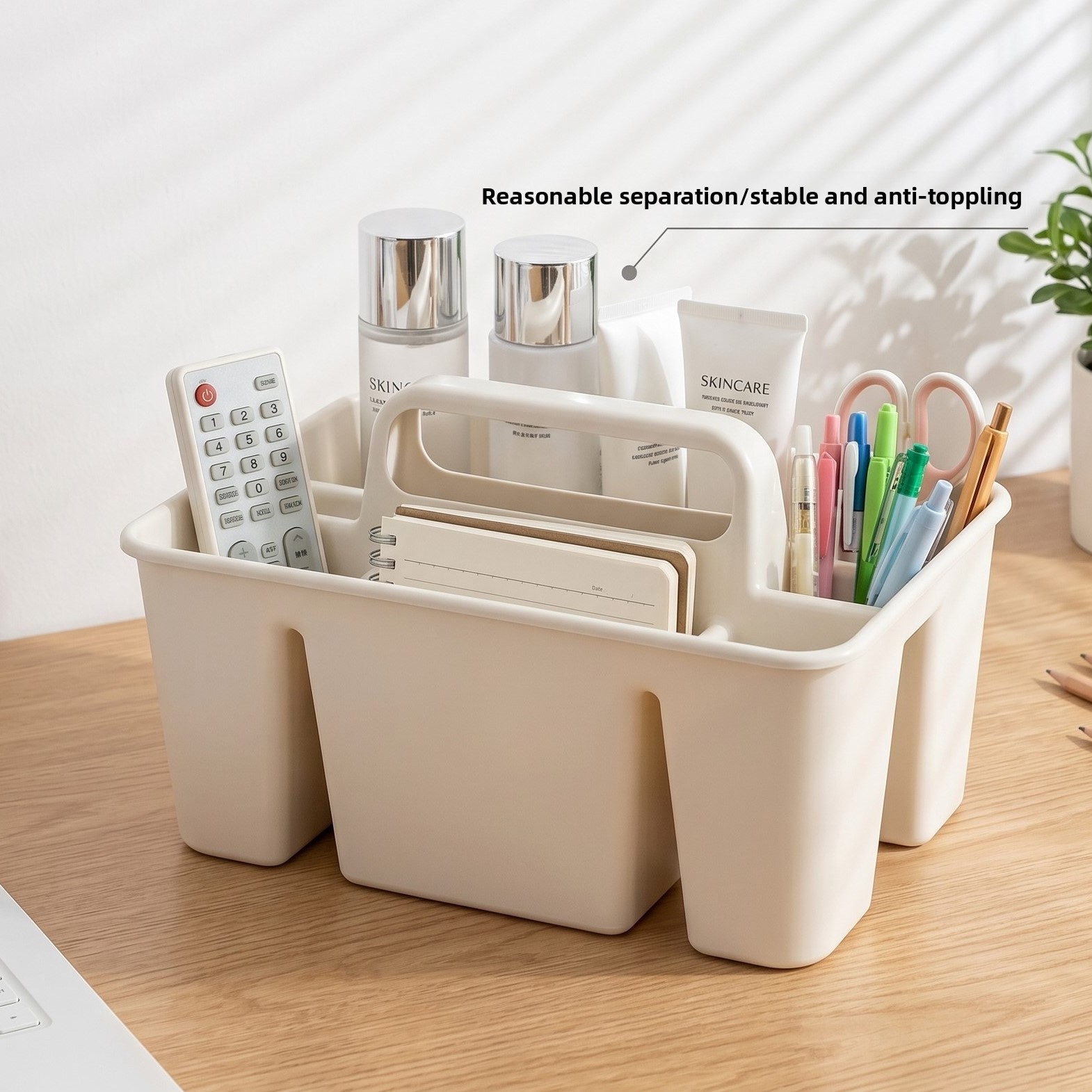 سلة تخزين بلاستيكية محمولة متع - مراجعة Kitchen Gadgets Needed وسعره