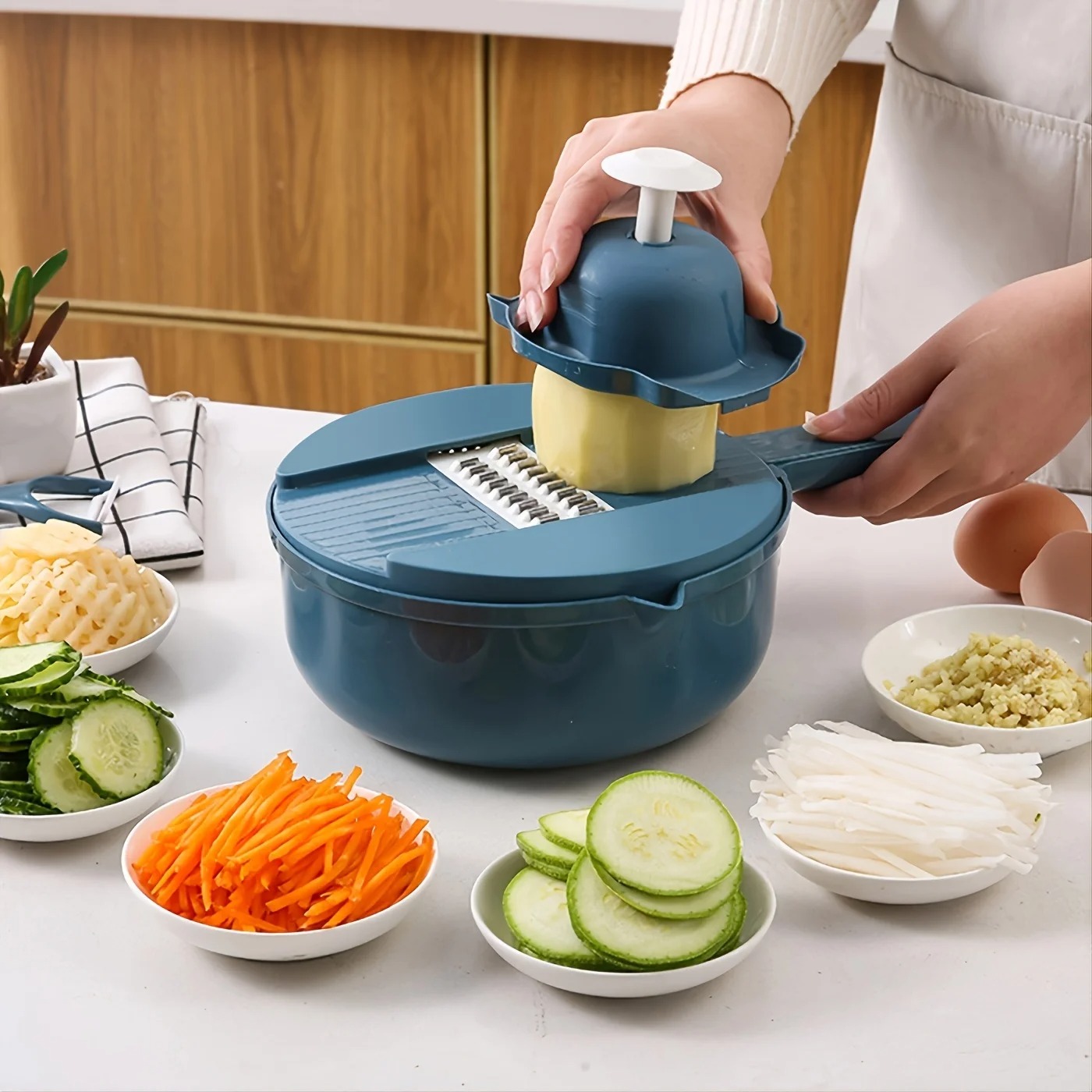 قطاعة خضروات متعددة الوظائف ،  - مراجعة Kitchen Gadgets Hacks وسعره