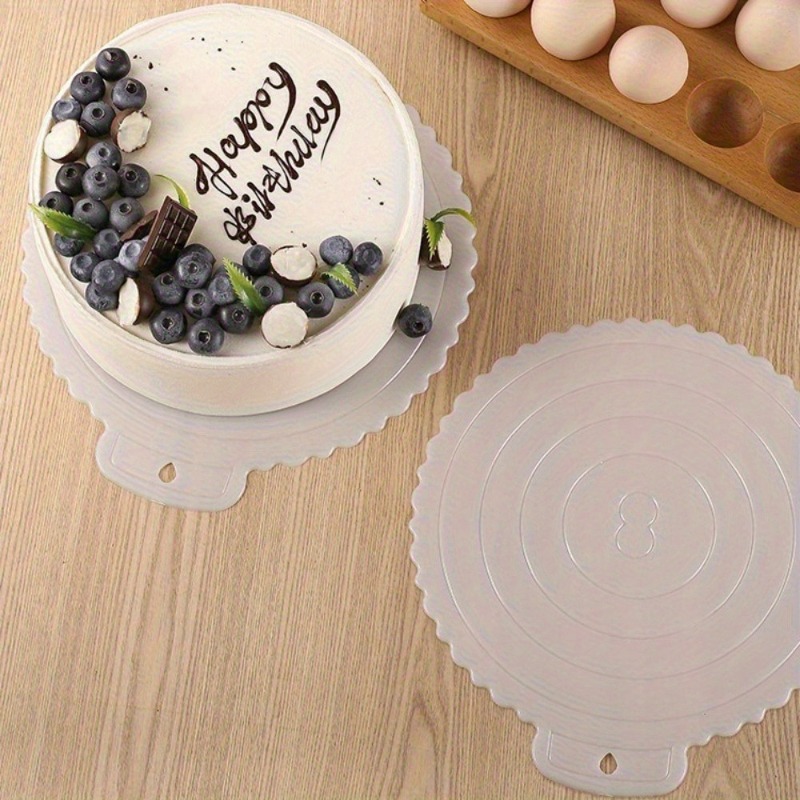 صينية كعكة مستديرة بلاستيكية ق - مراجعة Kitchen Gadgets Home Party وسعره