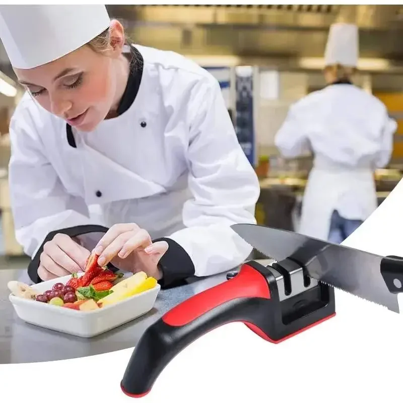 مبراة سكاكين متعددة الوظائف لل - مراجعة Kitchen Gadgets Needed وسعره