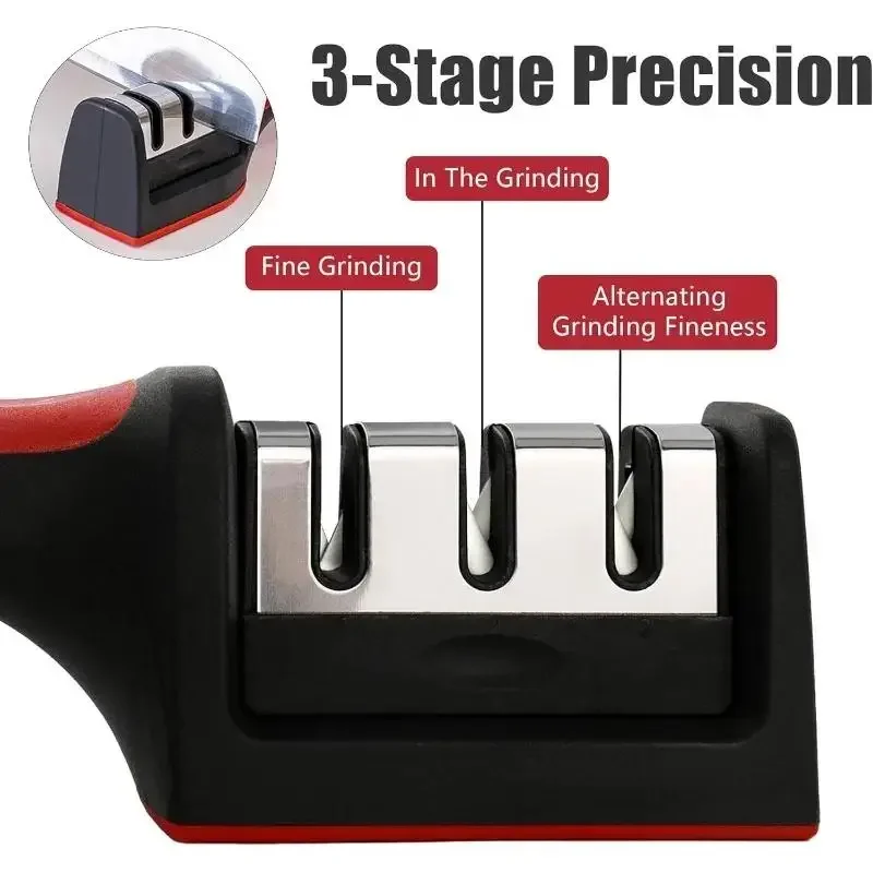 مبراة سكاكين متعددة الوظائف لل - مراجعة Kitchen Gadgets Needed وسعره