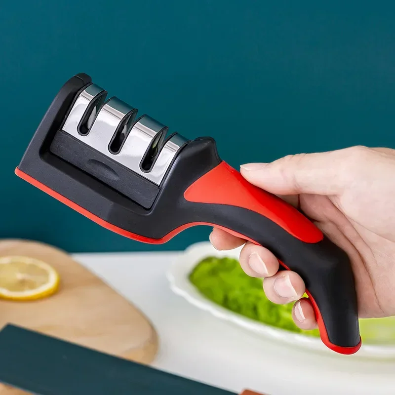 مبراة سكاكين ثلاثية المراحل مت - مراجعة Kitchen Gadgets Needed وسعره