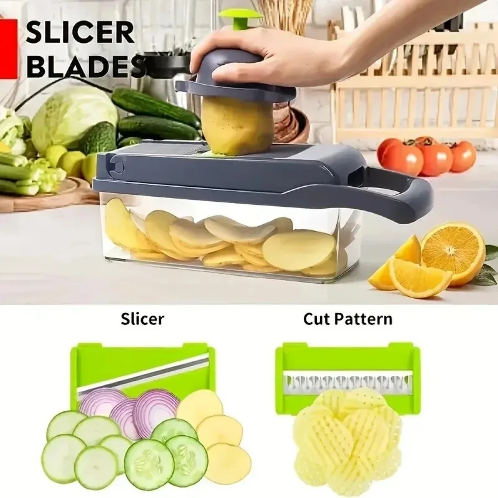 متعددة الوظائف أداة تقطيع الخض - مراجعة Kitchen Gadgets Hacks وسعره