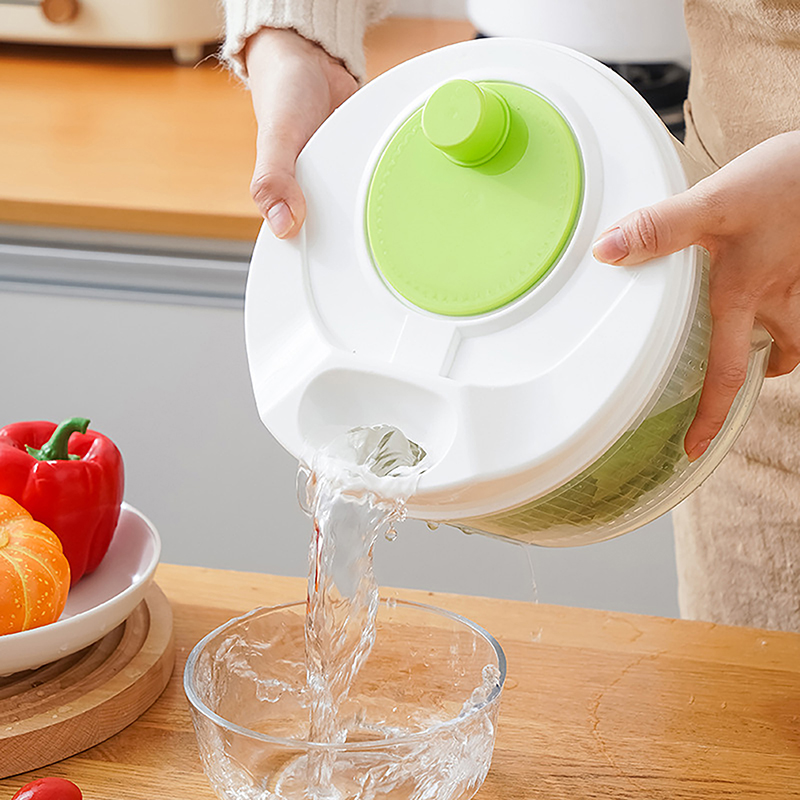 مجفف سلطة الخضار الدوارة - جها - مراجعة Salad Spinner وسعره