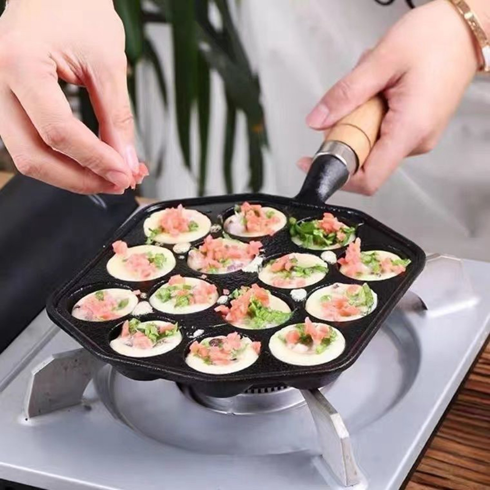 مقلاة حديد مصبوبة غير لاصقة بم - مراجعة Cast Iron Skillet وسعره