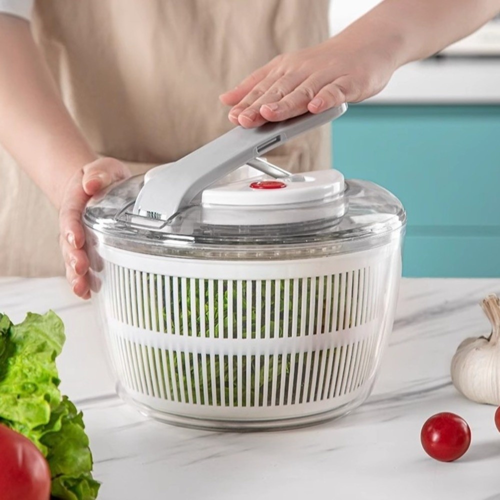 جهاز تجفيف وخلط الخضروات سعة 3 - مراجعة Salad Spinner وسعره