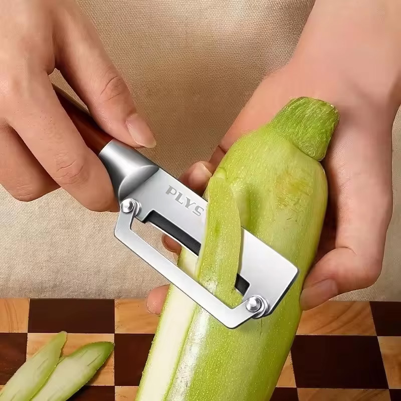 مقشرة من الفولاذ المقاوم للصدأ - مراجعة Kitchen Gadgets Hacks وسعره