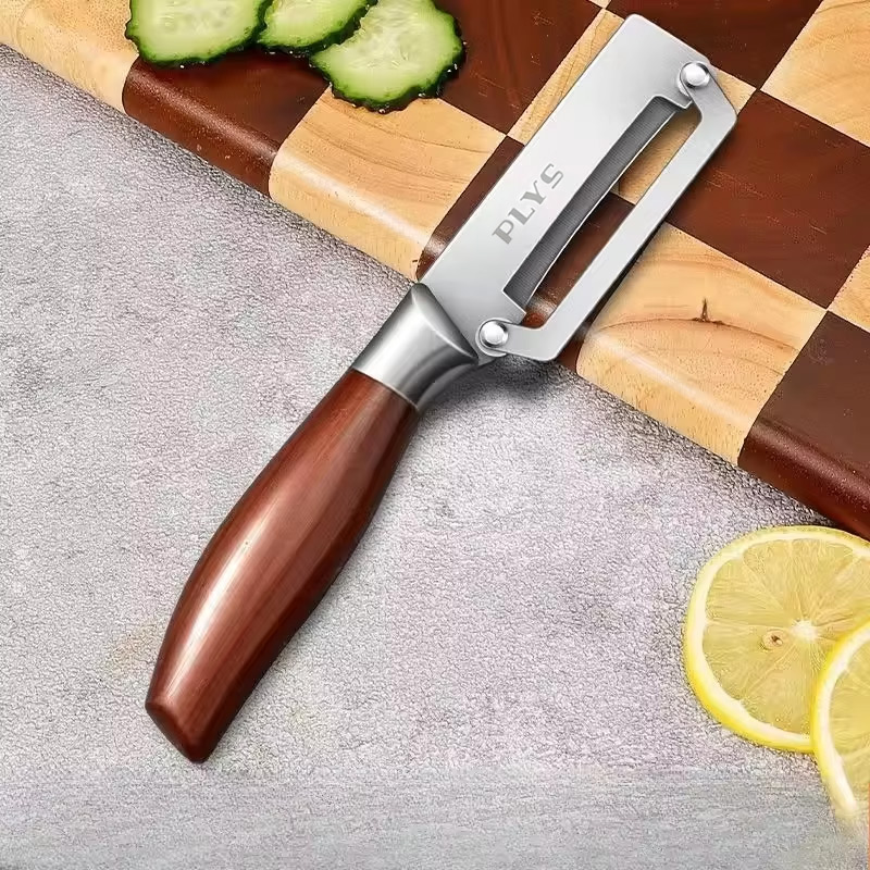 مقشرة من الفولاذ المقاوم للصدأ - مراجعة Kitchen Gadgets Hacks وسعره