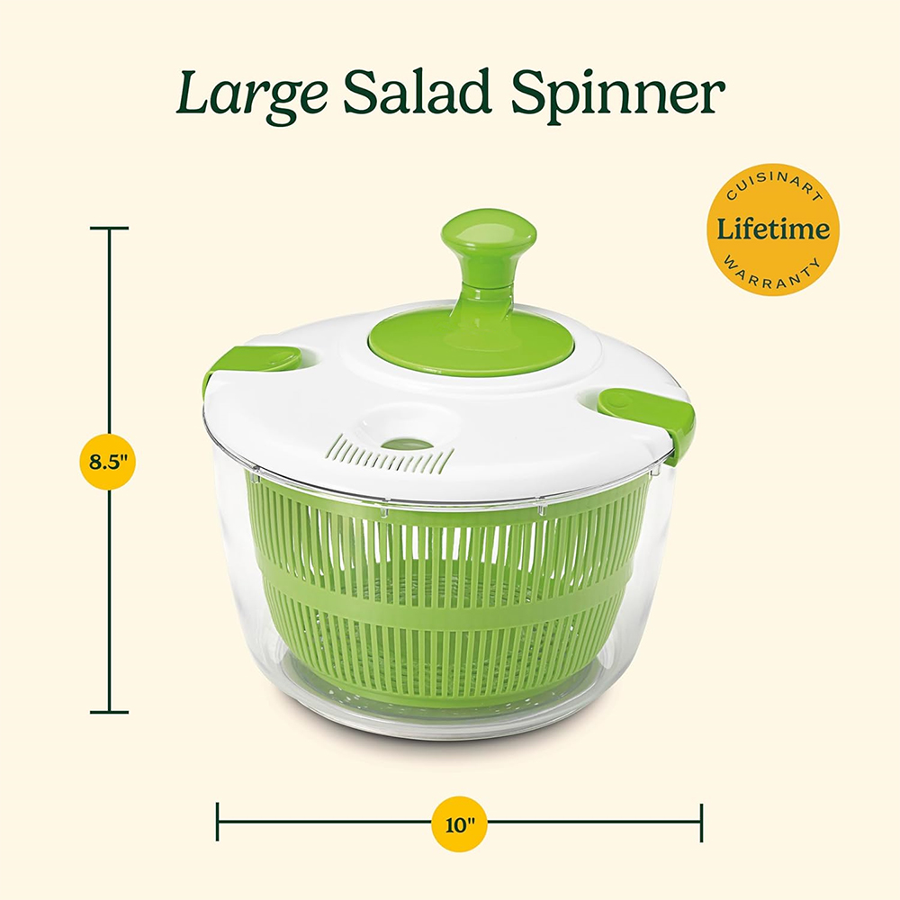 جهاز تجفيف وغسل الخضروات سعة 5 - مراجعة Salad Spinner وسعره