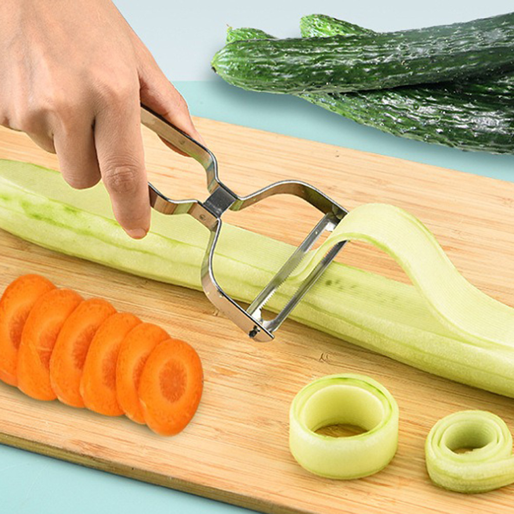 مقشرة خضروات من الفولاذ المقاو - مراجعة Kitchen Gadgets Hacks وسعره