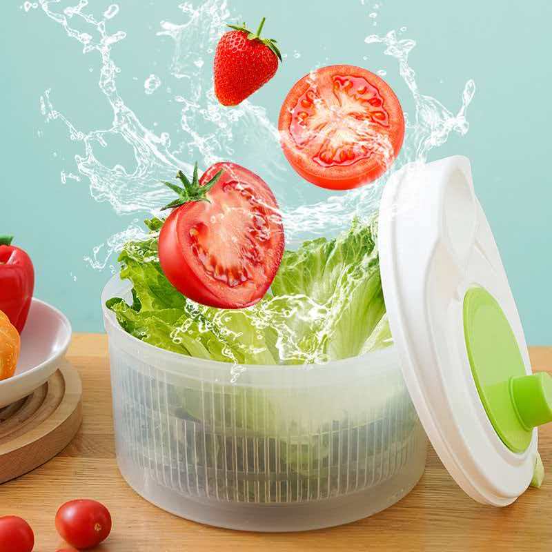 1 مجموعة المنزلية متعددة الوظا - مراجعة Salad Spinner وسعره