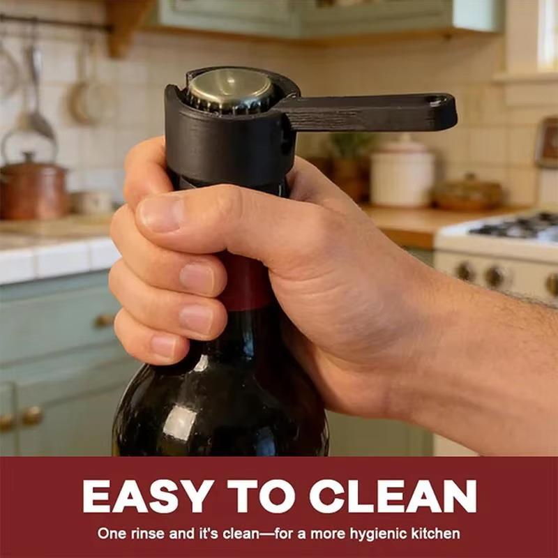 فتاحة زجاجات مضحكة تعمل بالضغط - مراجعة Kitchen Gadgets Home Party وسعره