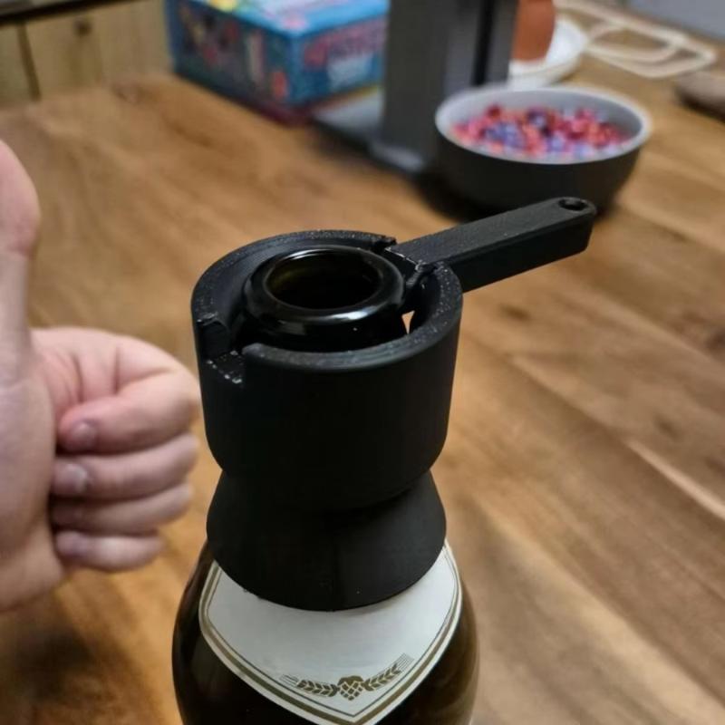 فتاحة زجاجات مضحكة تعمل بالضغط - مراجعة Kitchen Gadgets Home Party وسعره