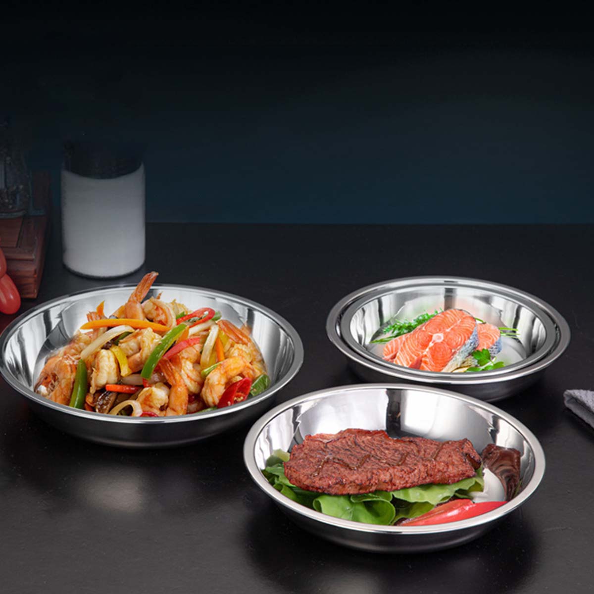 طبق دائري من الفولاذ المقاوم ل - مراجعة Salad Spinner وسعره