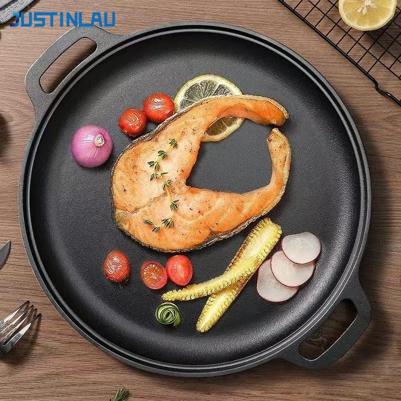 مقلاة جاستنلاو ذات الأذنين الم - مراجعة Cast Iron Skillet وسعره
