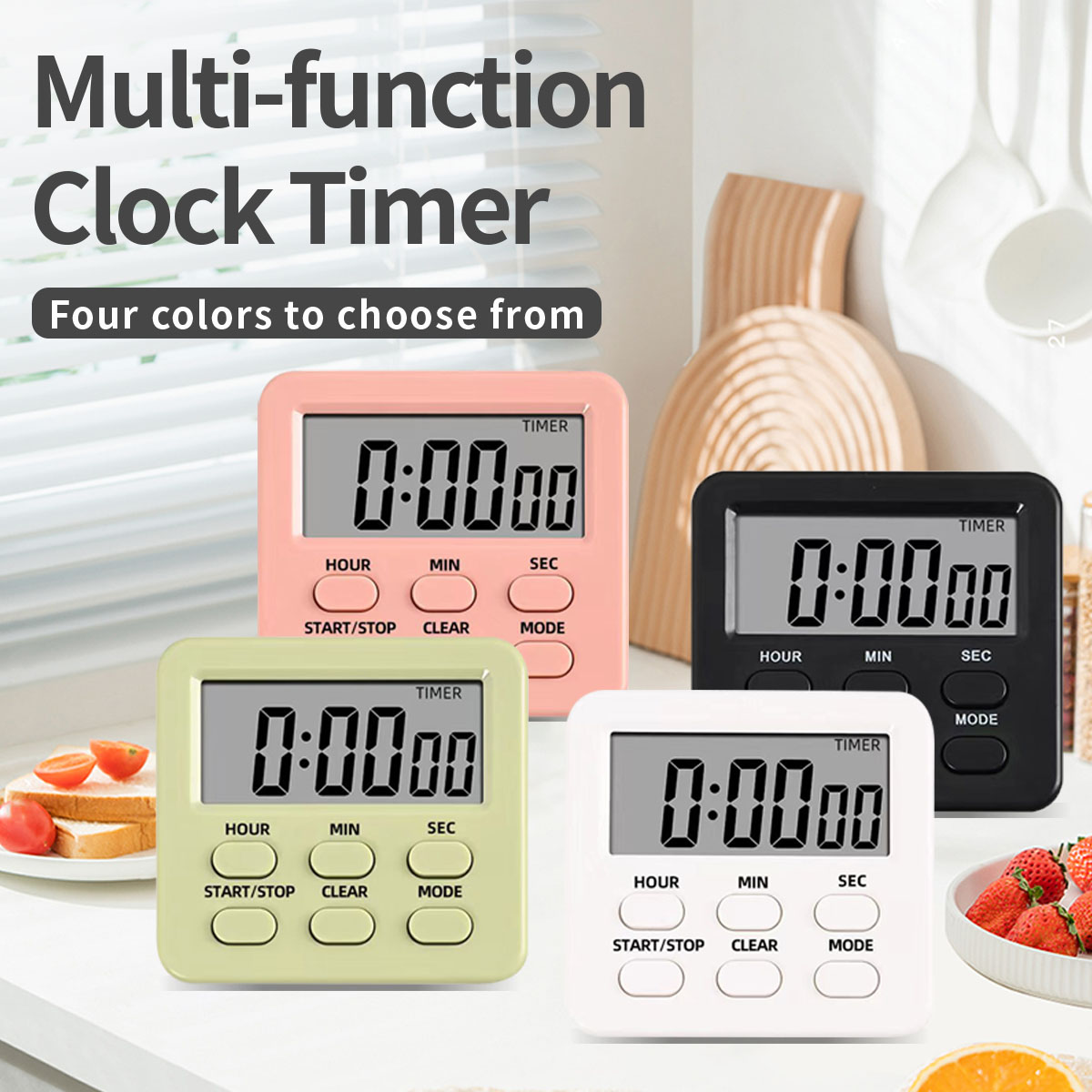 مؤقت مطبخ متعدد الوظائف، ساعة  - مراجعة Kitchen Gadgets Needed وسعره