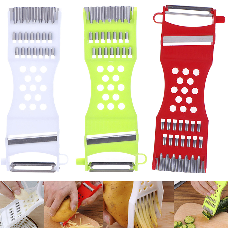 أدوات مطبخ متعددة الوظائف: مقش - مراجعة Kitchen Tools Gadgets Vegetable Fruit Peeler Parer Julienne Cutter Multifunction وسعره