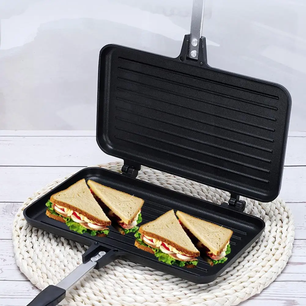 مقلاة على الوجهين غير عصا صانع - مراجعة Cast Iron Skillet وسعره