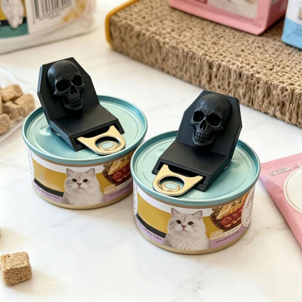 فتاحة يدوية بتصميم جمجمة قوطية - مراجعة Kitchen Gadgets To 3D Print وسعره