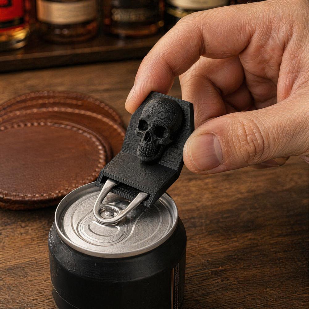 فتاحة يدوية بتصميم جمجمة قوطية - مراجعة Kitchen Gadgets To 3D Print وسعره