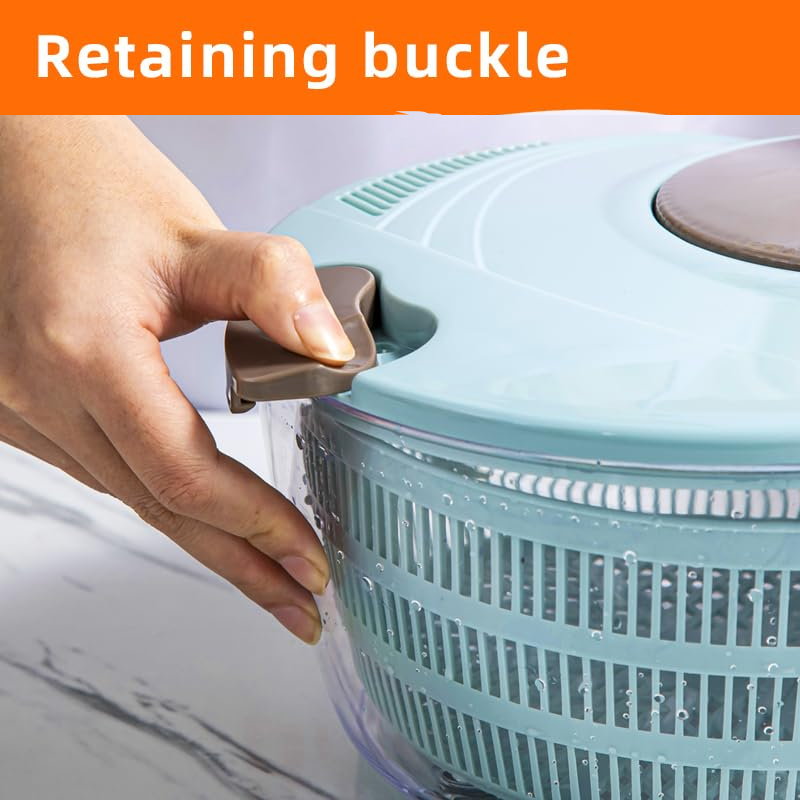 سبينر الخس مع فتحات تصريف مزدو - مراجعة Salad Spinner وسعره