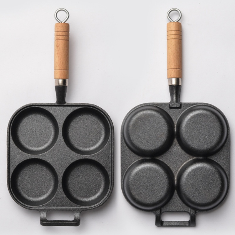 مقلاة بيض من الحديد الزهر بفتح - مراجعة Cast Iron Skillet وسعره