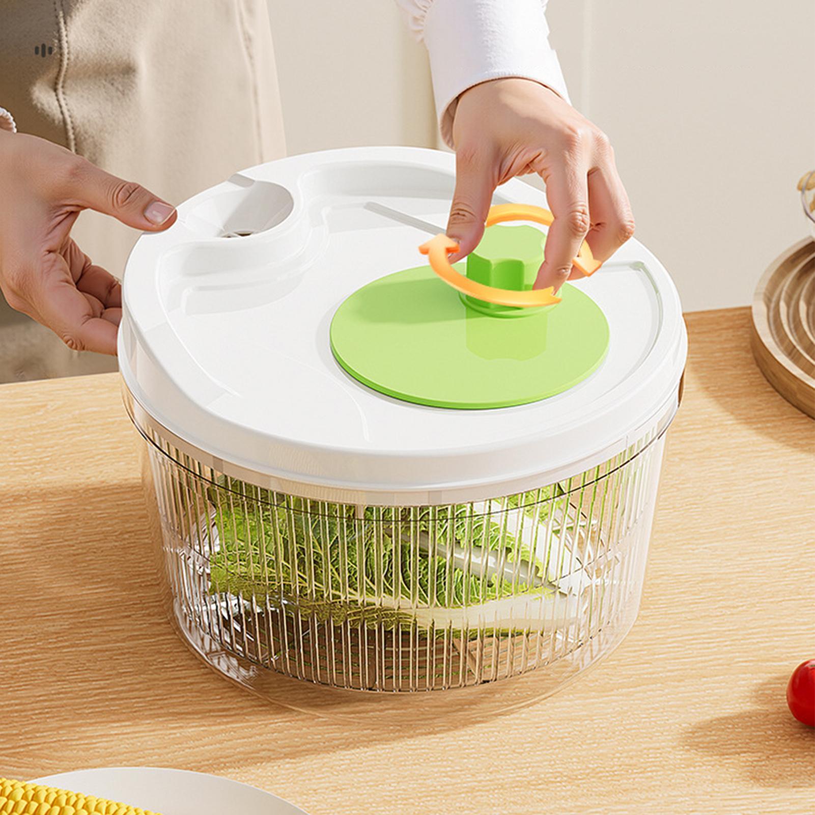 جهاز تجفيف السلطة اليدوي مع فت - مراجعة Salad Spinner وسعره
