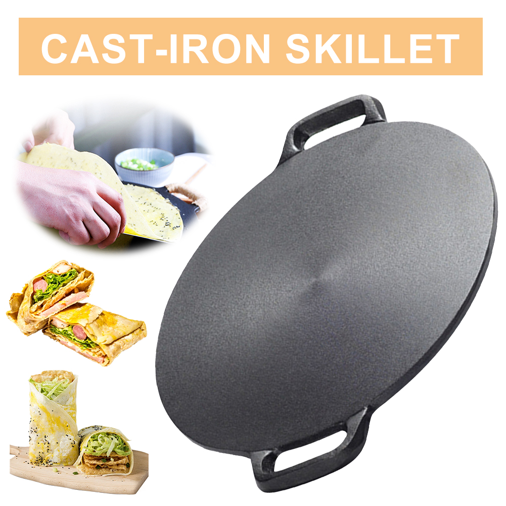 10.2/11/11.8/12.6/13.4 بوصة شو - مراجعة Cast Iron Skillet وسعره