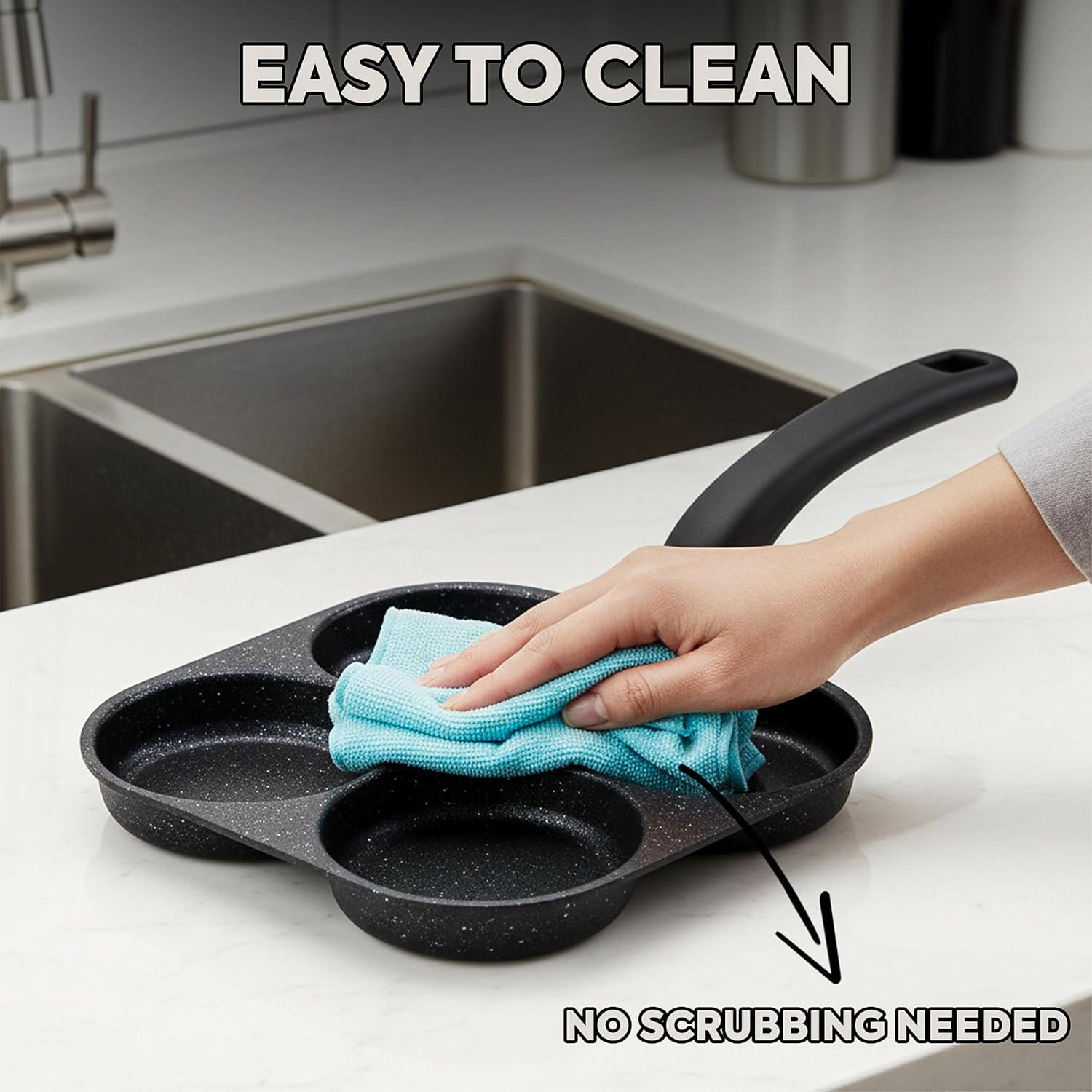 مقلاة بيض غير لاصقة، مقلاة فطا - مراجعة Cast Iron Skillet وسعره